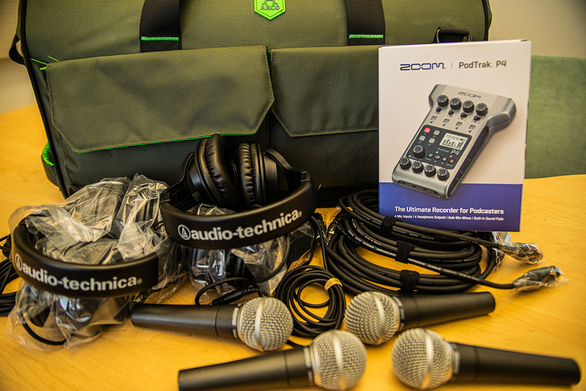 Portable Podcasting Recording Kit