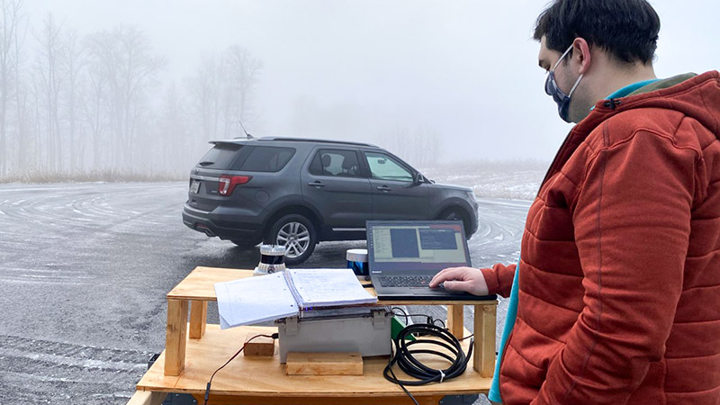 Physics and Engineering Chair Receives Grant for LiDAR Performance Assessment in Autonomous Vehicles