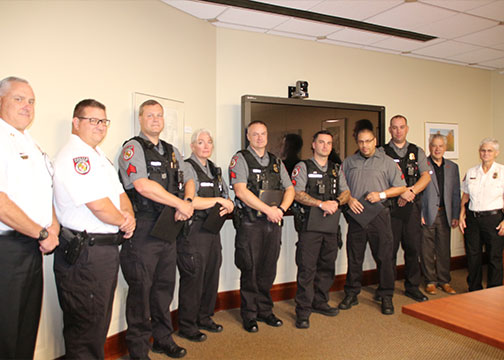 chief smith and FSUPD officers