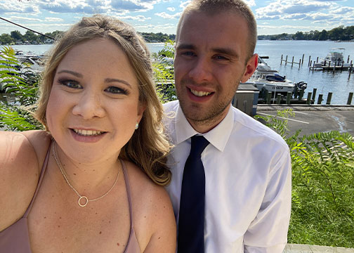 Lexy Snyder Williams '18 and Bart Williams '17