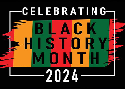 black history month 2024 logo