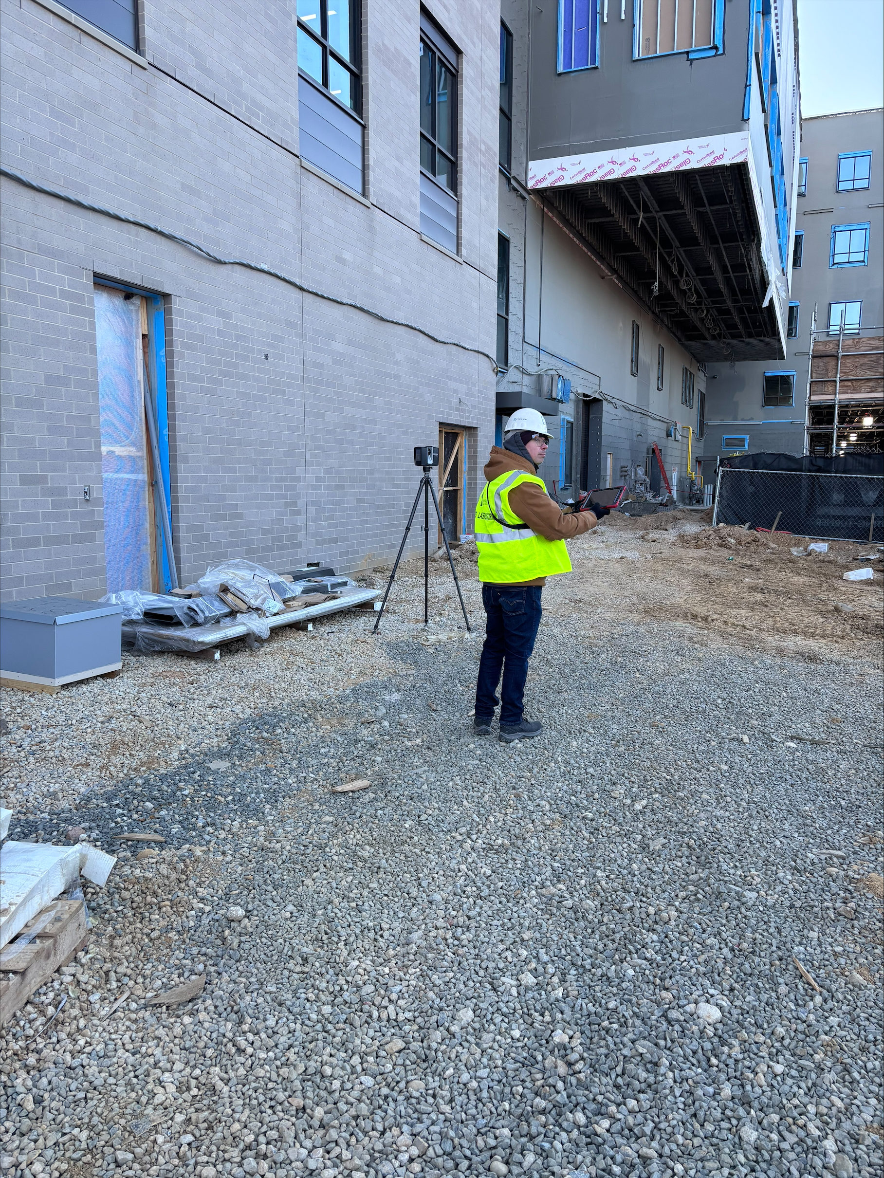 nathan holaus on the job site