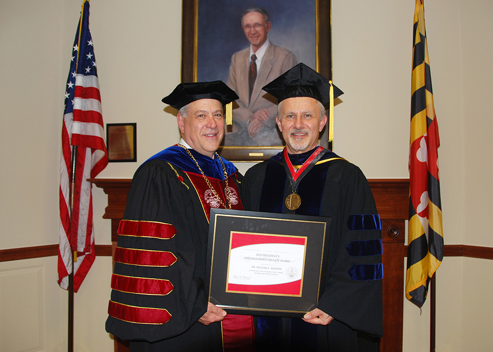 Dr. William Seddon, a FSU professor of Biology