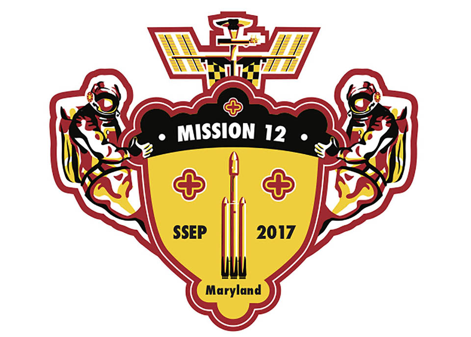 Space Badge Photo