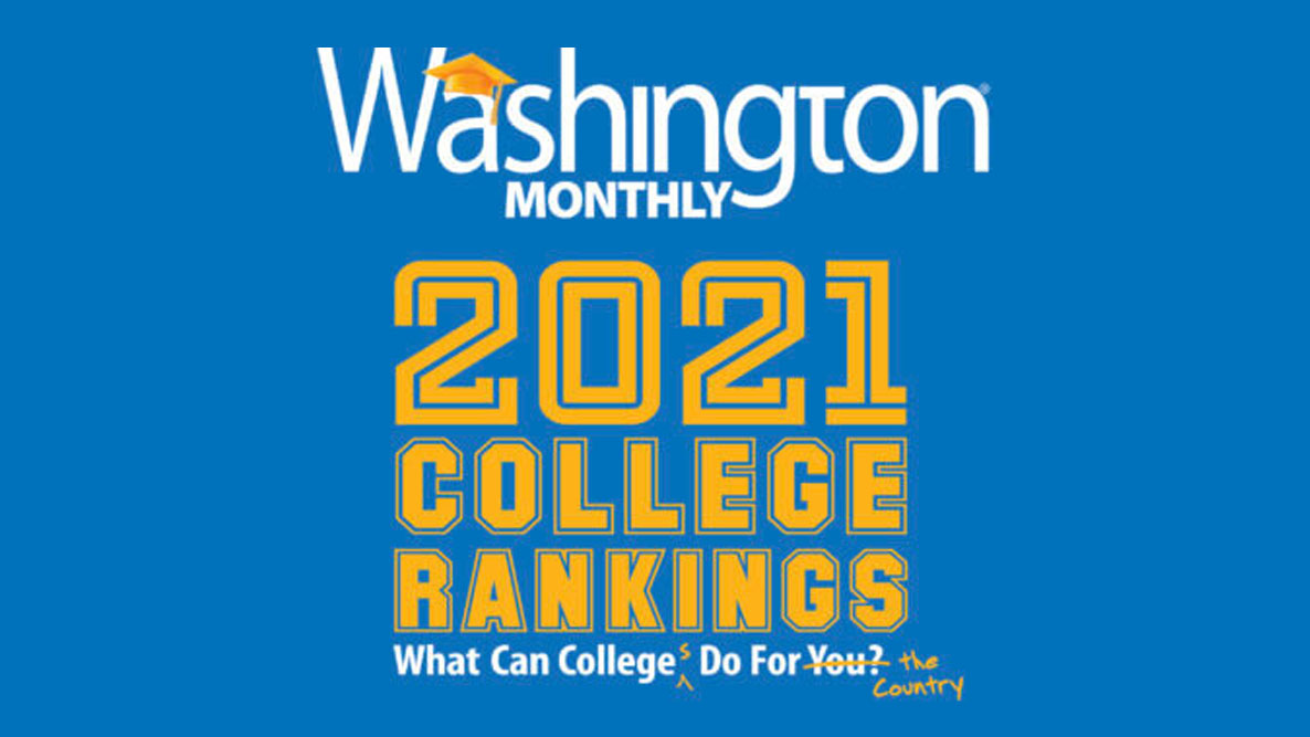Washington Monthly 2021 College Guide and Rankings