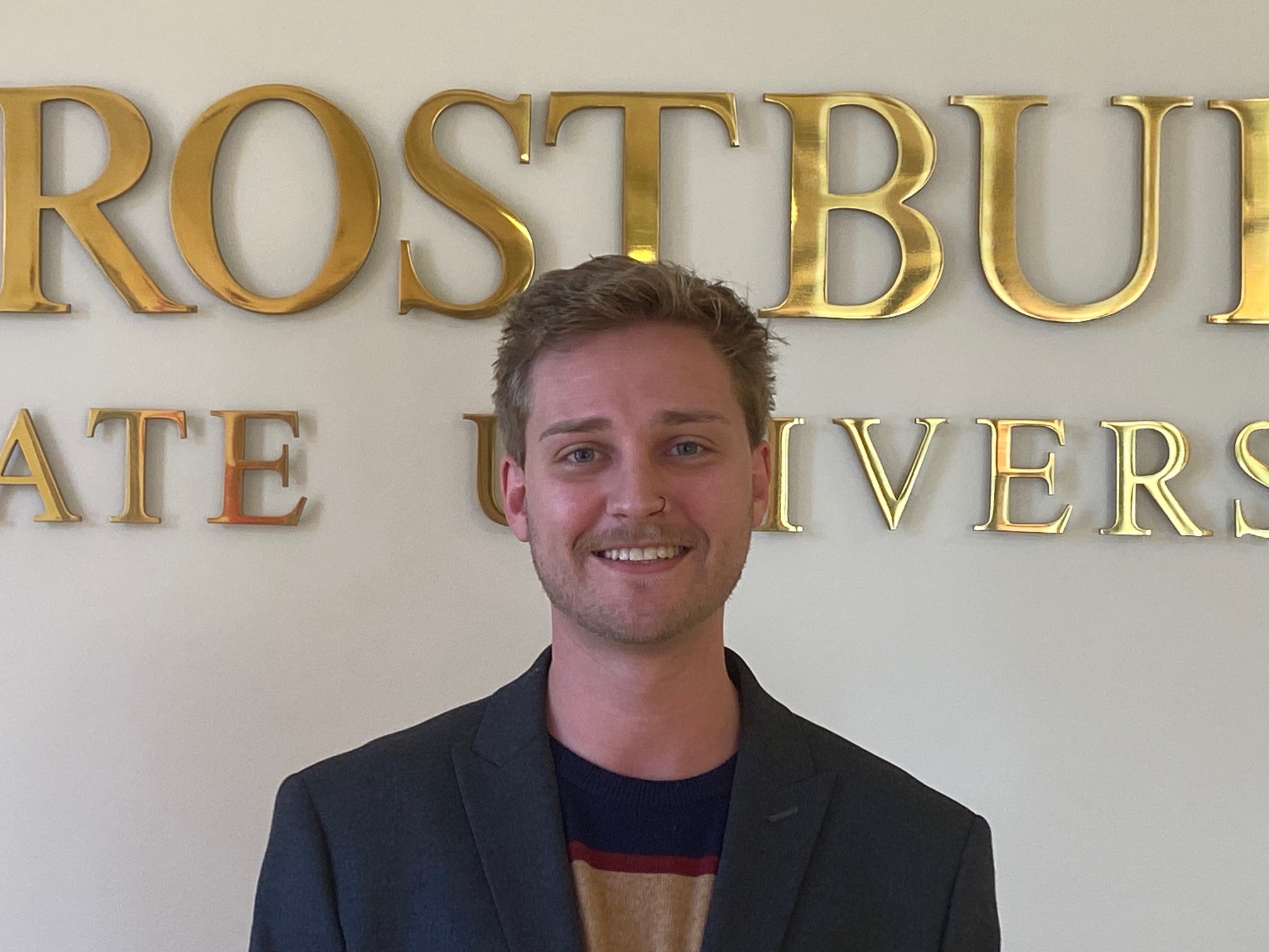 Chemistry Major Maxwell Sykes was December 2023 Commencement Speaker