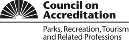 Council on Accreditation of Parks, Recreation, Tourism, and Related Professions (COAPRT) logo