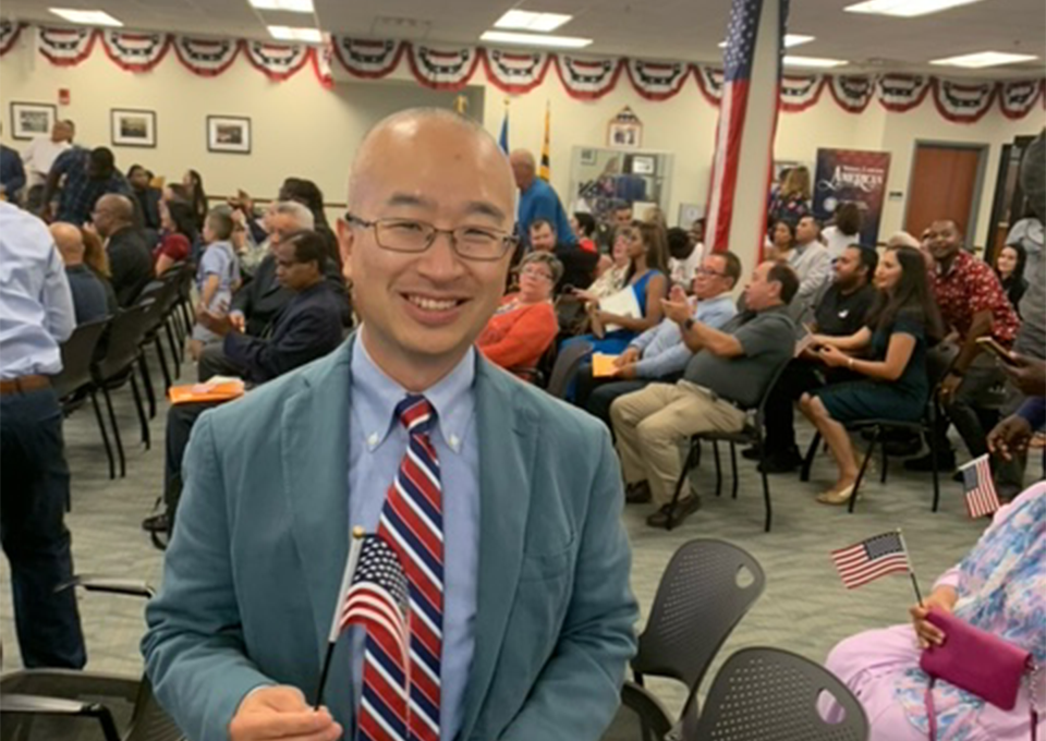 New US Citizen Dr. Dong Wook Huh