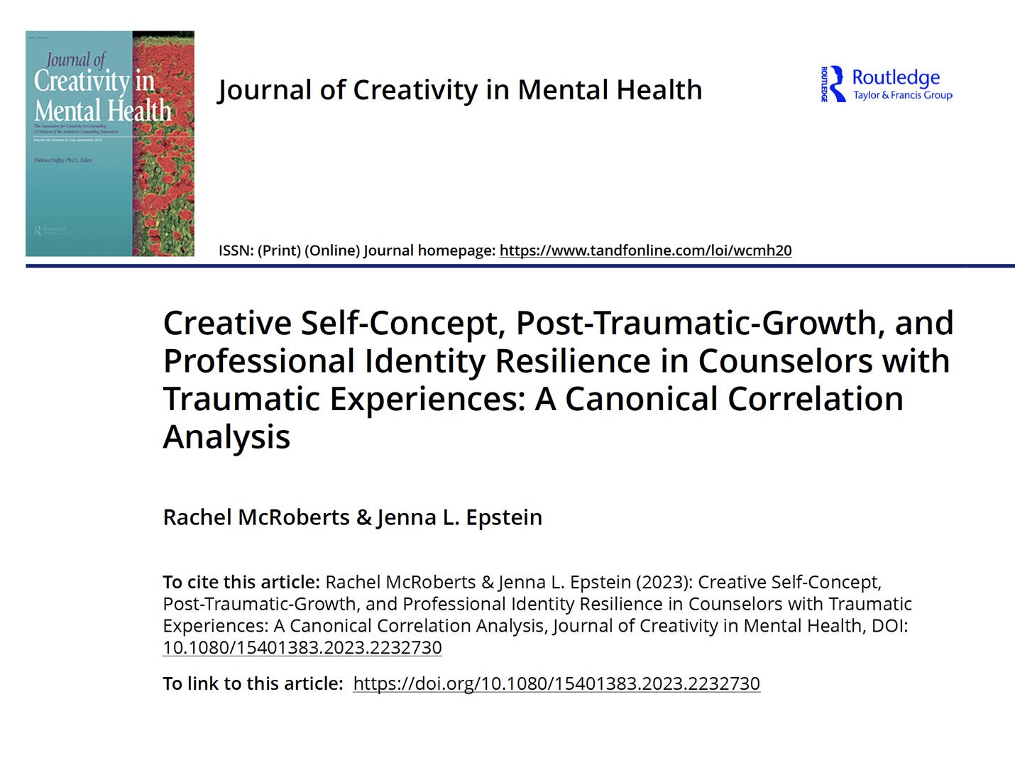 Creative Self-Concept