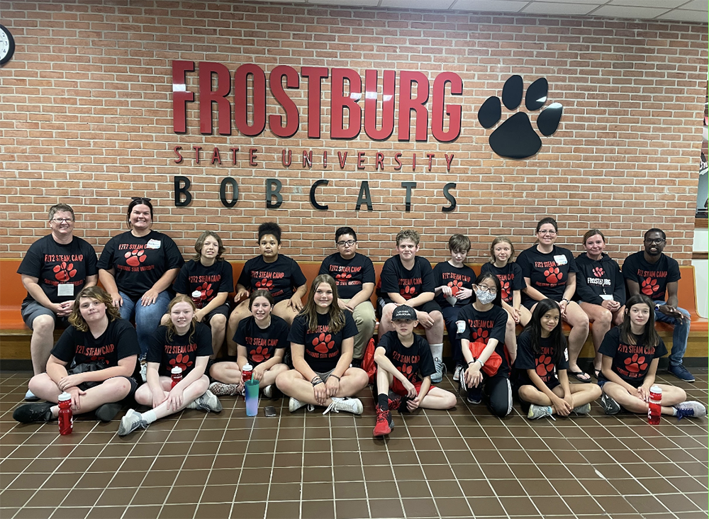 F2T2 STEAM camp group photot