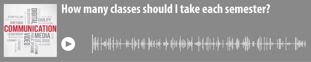 how many classes do I take each semester podcast