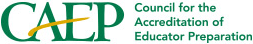 Council for the Accreditation of Educator Preparation (CAEP) logo