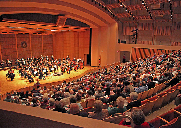 recital hall at Frostburg State University