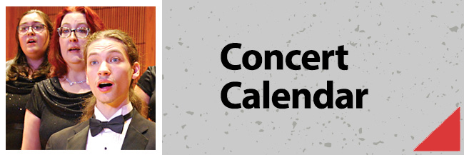 Concert Calendar