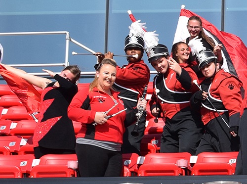 Marching Band - Formal Dress - Fun Shot