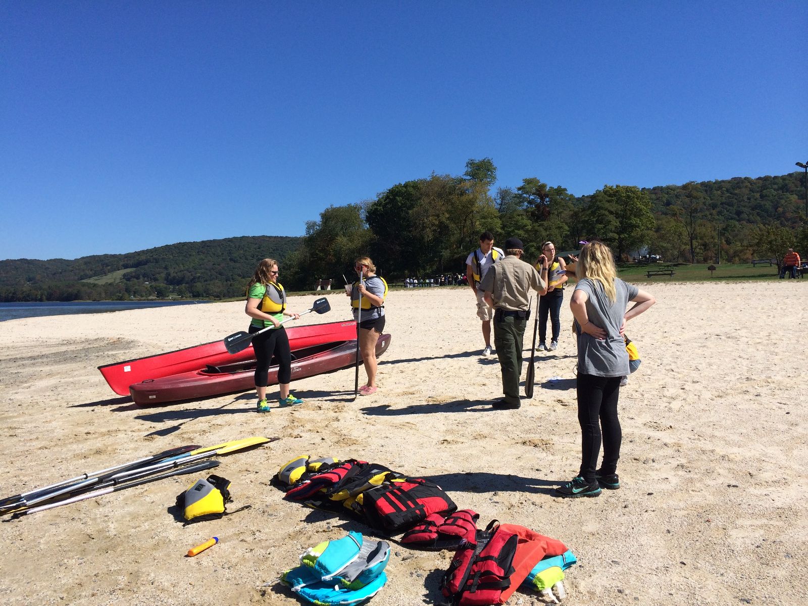 students at discovery allegany outdoors