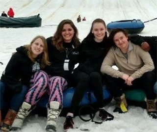 Snowing Tubing