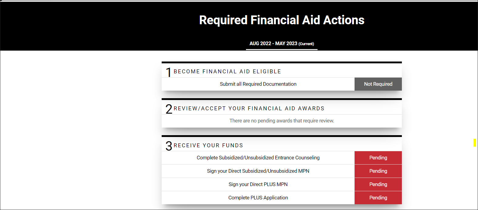 Student Financial Planning Portal