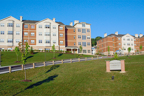 Edgewood Commons Apartments are one of the many housing options on Frostburg State's campus