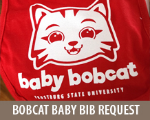 Bobcat Baby Bib