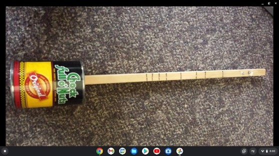 Canjo 1-string instrument
