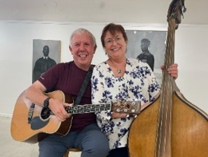 performers Don DePoy and Martha Hills