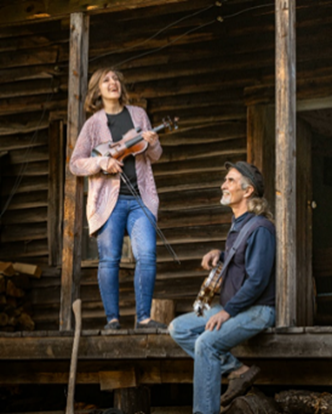 performers Pete Hobbie and Dakota Karper
