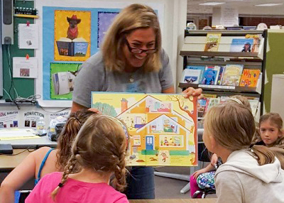 Beth Ferry, Our 2016 CLC Book Award author, at Bel Air Elementary