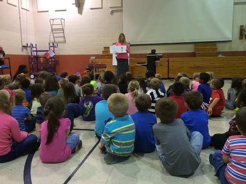 Emily Kate Moon Author & Illustrator Visits South Penn Elementary