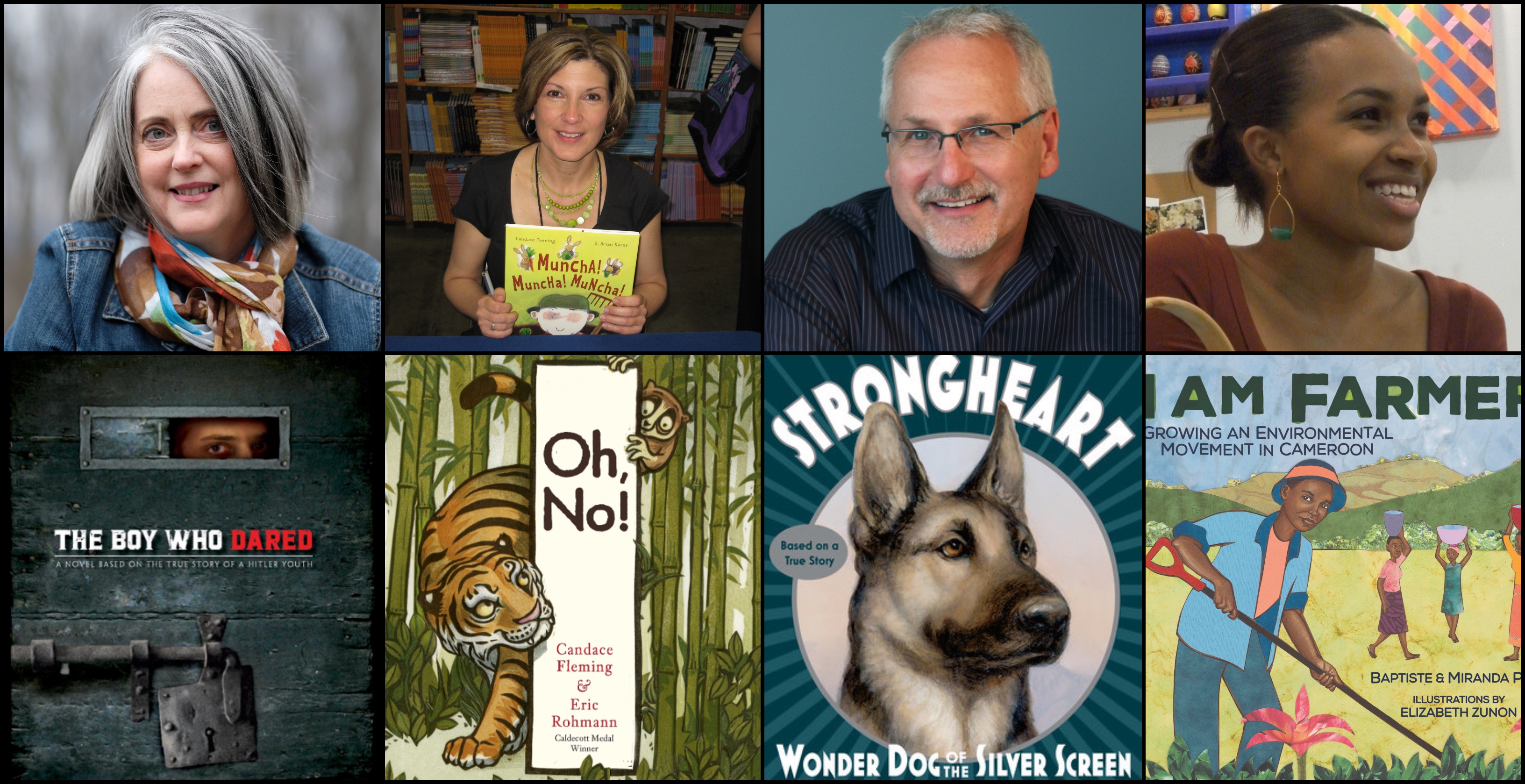 Festival authors and featured books