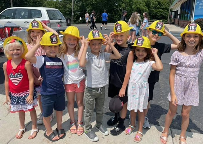 Pirates in the Park Kid Firefighters