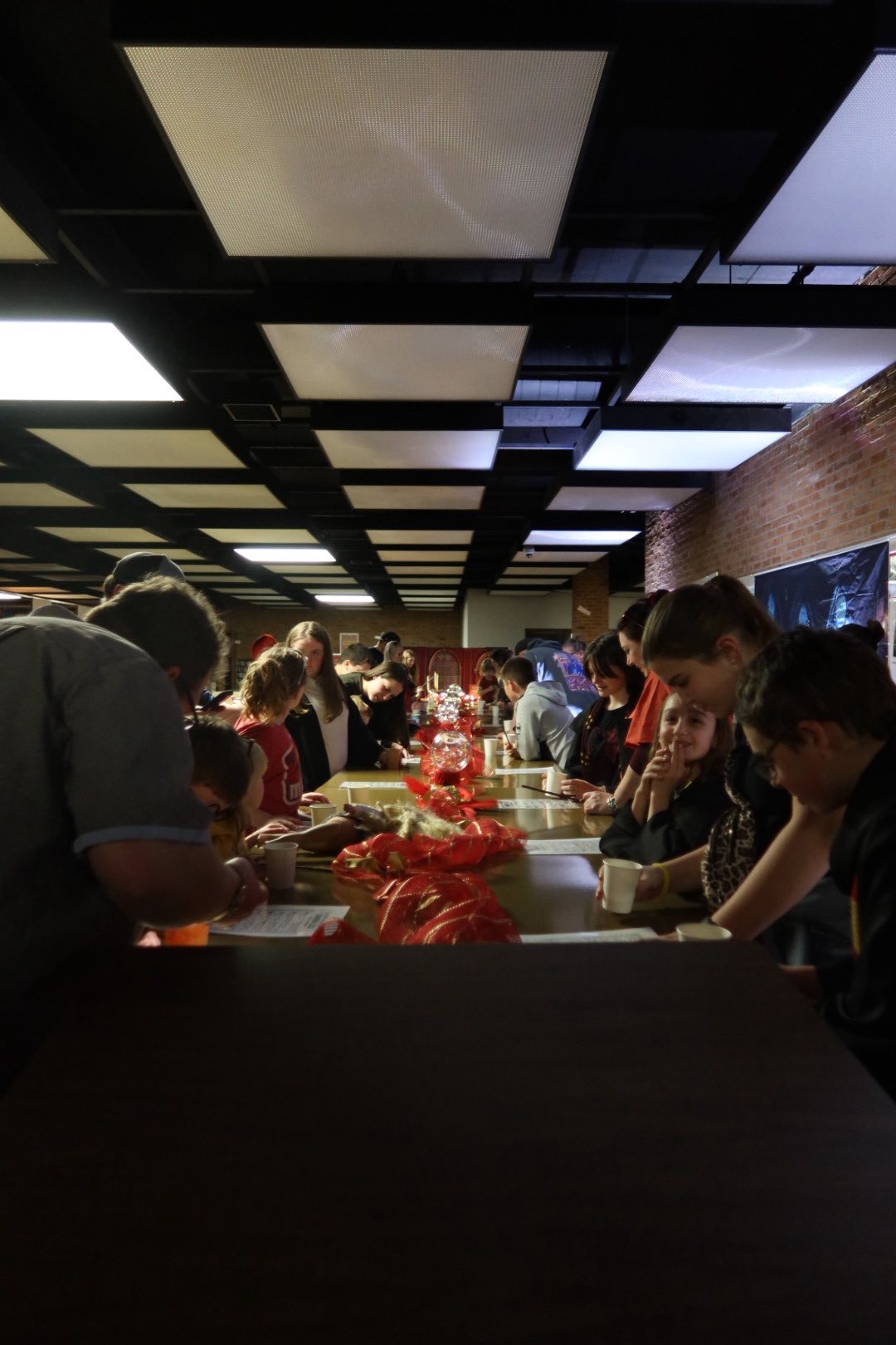 Children in Herbology class