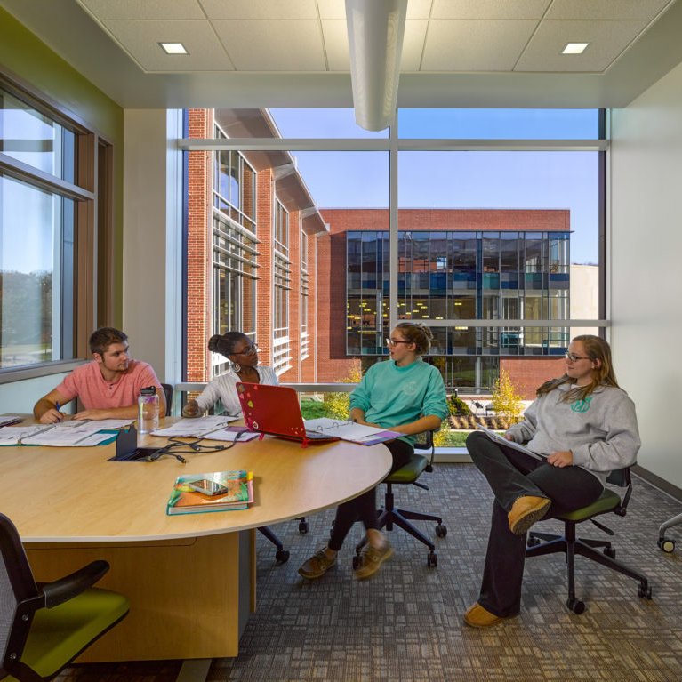 Collaborative work/study spaces