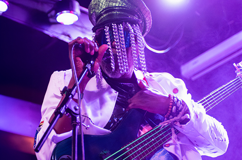 Nappy Head Funk Army - Zack Robinson bassist and lead singer