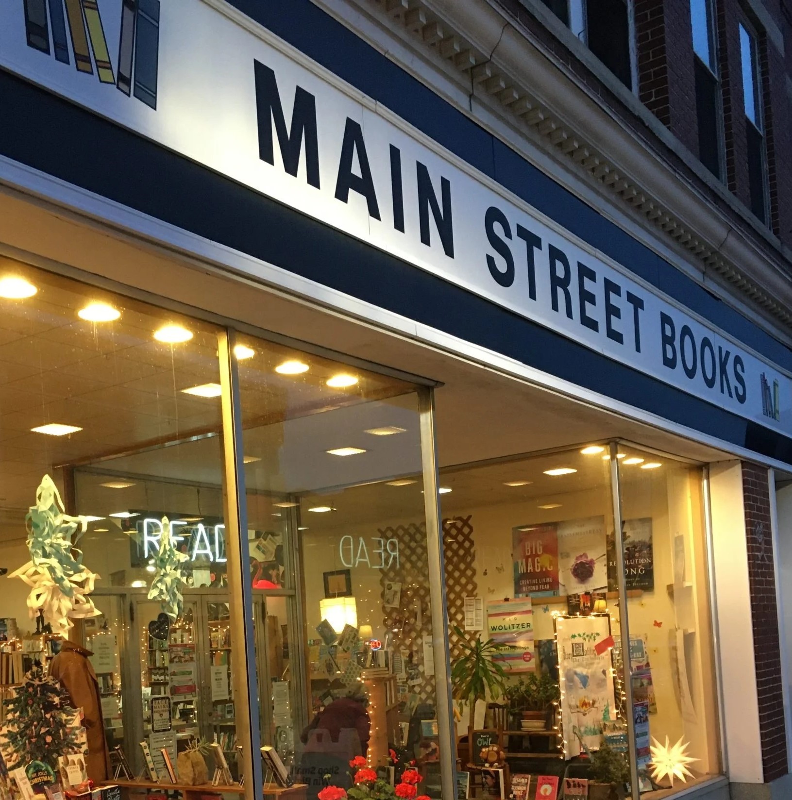 Main Street Books Window