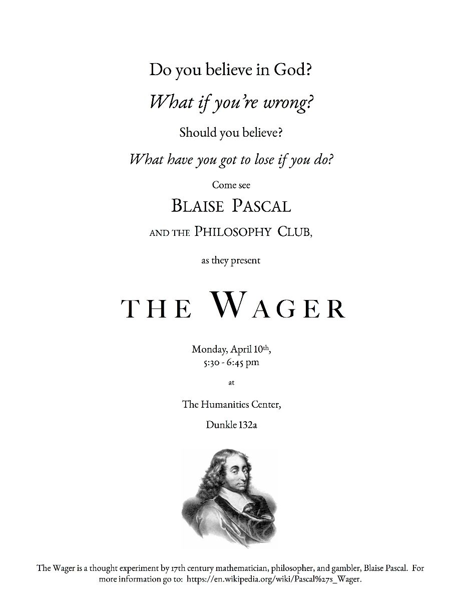 Posters of Philosophy Club meeting
