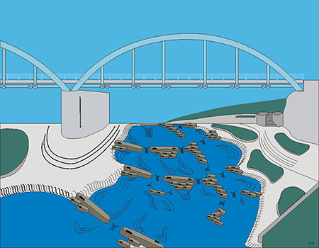 Cumberland Whitewater Park simulation