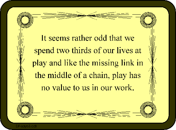 It seems rather odd that  we spend two thirds  of \