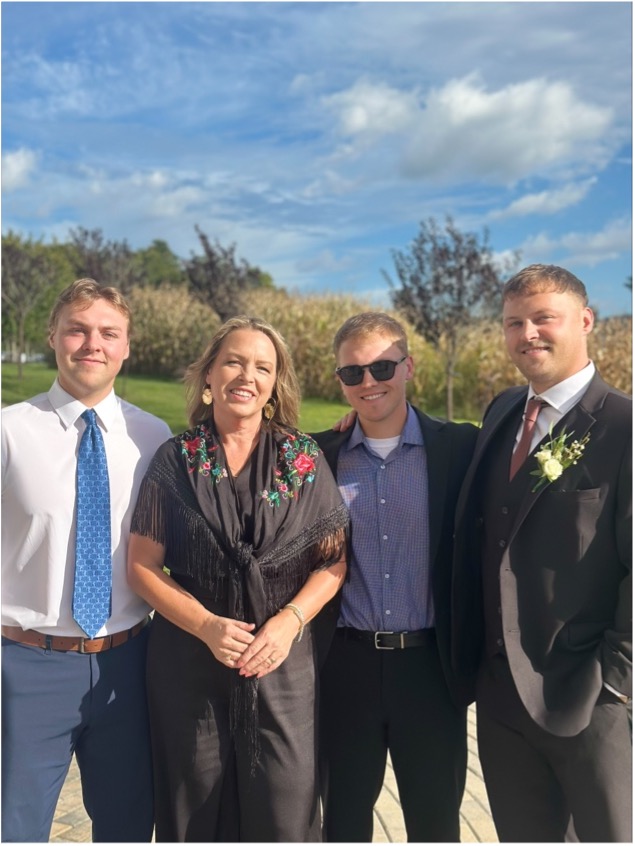 amy shimko and her sons