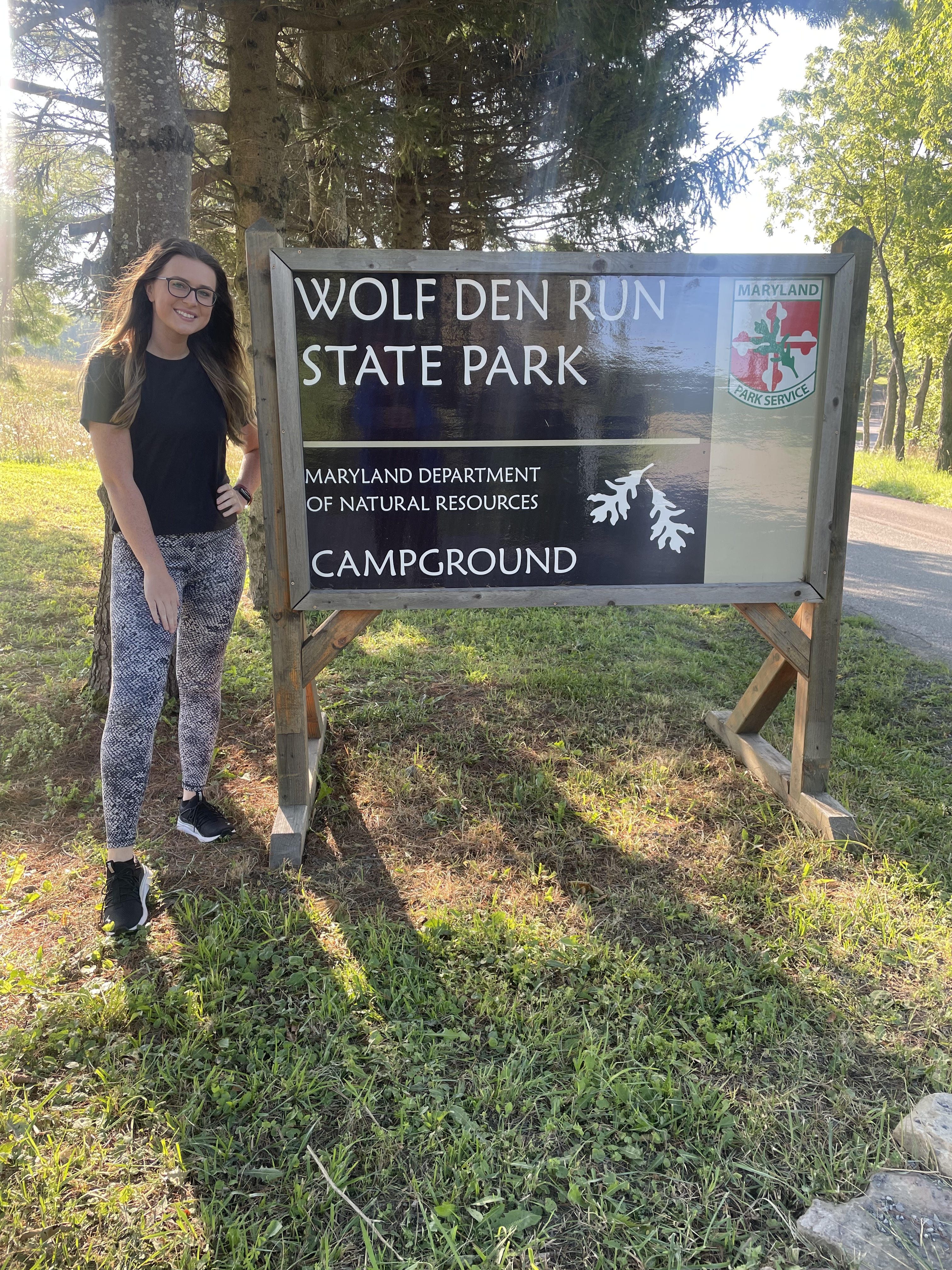 visiting Wolf Den Run State Park in Oakland Maryland