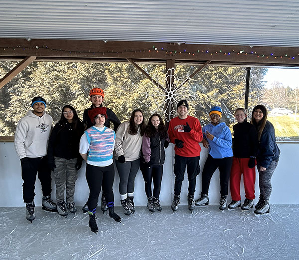 FSU Canoe recreation students group photo