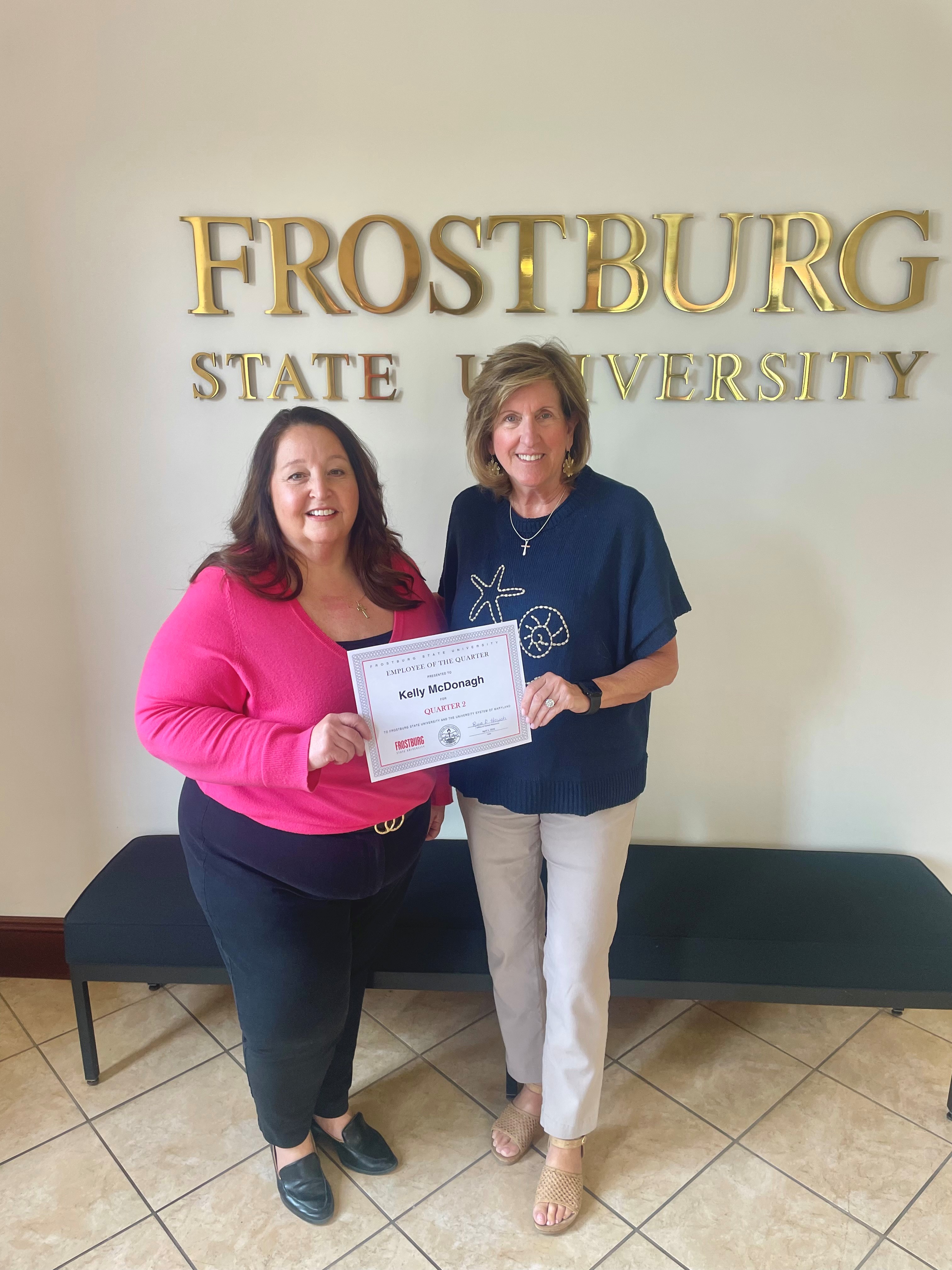 Photo of Kelly McDonagh and Darlene Smith