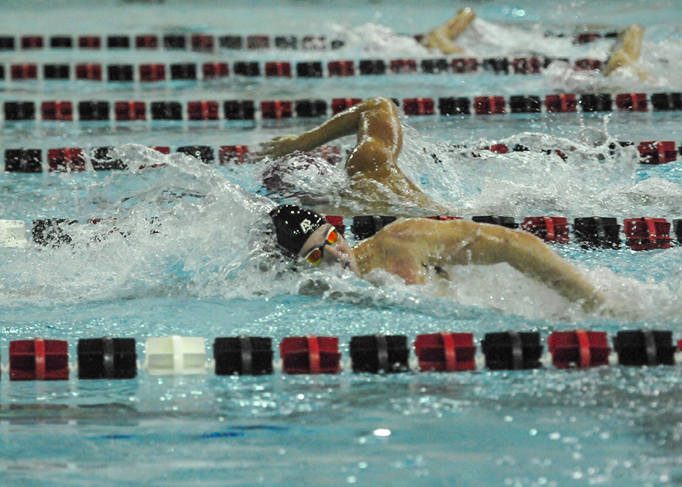 Anthony Giuseppetti swimming