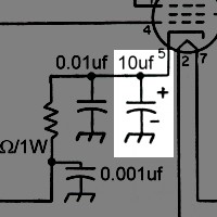 Key Click Capacitor