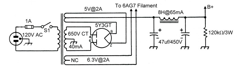 Power Supply Schematic