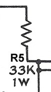 screen dropping resistor
