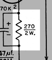 Cathode Bias Resistor