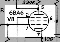6BA6 Vacuum Tube