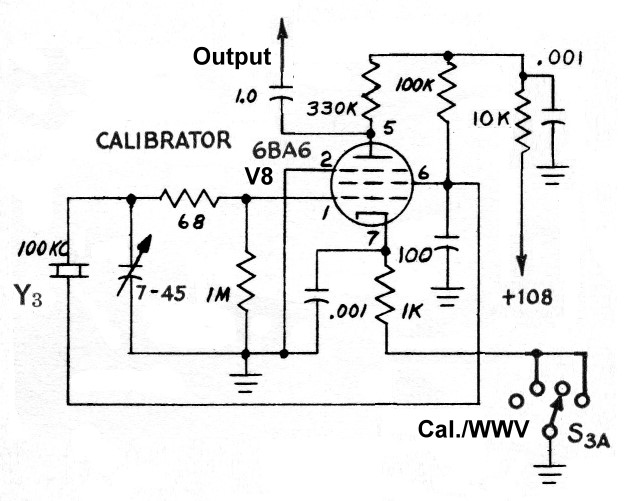 Crystal Calibrator Schematic