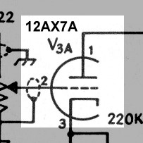 12AX7A Vacuum Tube